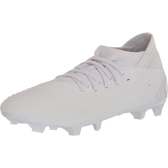 NWT adidas Predator Match Unisex-Child  White/White/Black 4.5 - Picture 1 of 6